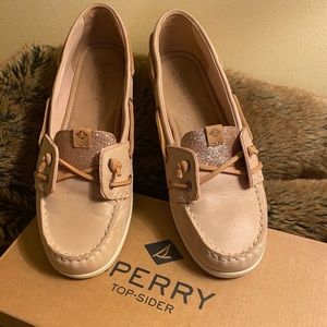 Sperry Top Sider Coil Ivy Rose Boat Shoe Sz 7